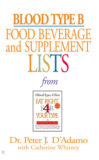 Blood Type B Food, Beverage and Supplemental Lists