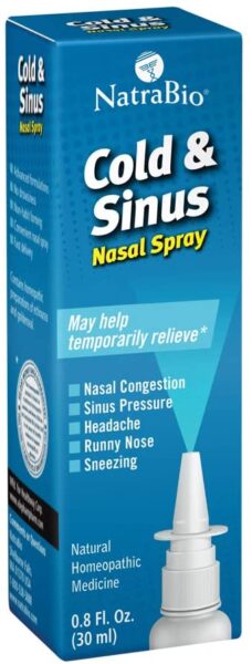 natrabio cold and sinus nasal spray