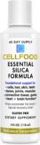 Cellfood Essential Silica Anti-Aging Formula – Supports Healthy Bones, Joints, Hair, Skin, Nails, Teeth & Gums