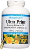 Omega Factors by Natural Factors, Ultra Prim Evening Primrose Oil