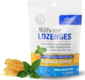 American Biotech Labs Silver Biotics Silver Lozenges w/60ppm SilverSol and Manuka Honey, Mighty Manuka Mint