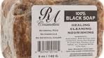 RA Cosmetics 100% Black Facial Soap